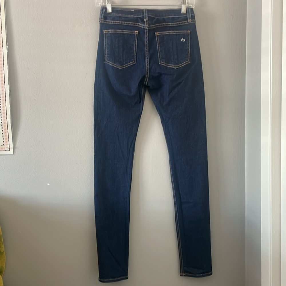 High Rise Skinny Rag & Bone Jeans - Picture 2 of 6